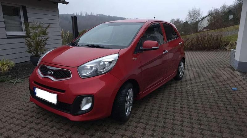 Gebraucht Kia Picanto Platinum Edition 86 PS (63 kW) 2015 Rot Kleinwagen