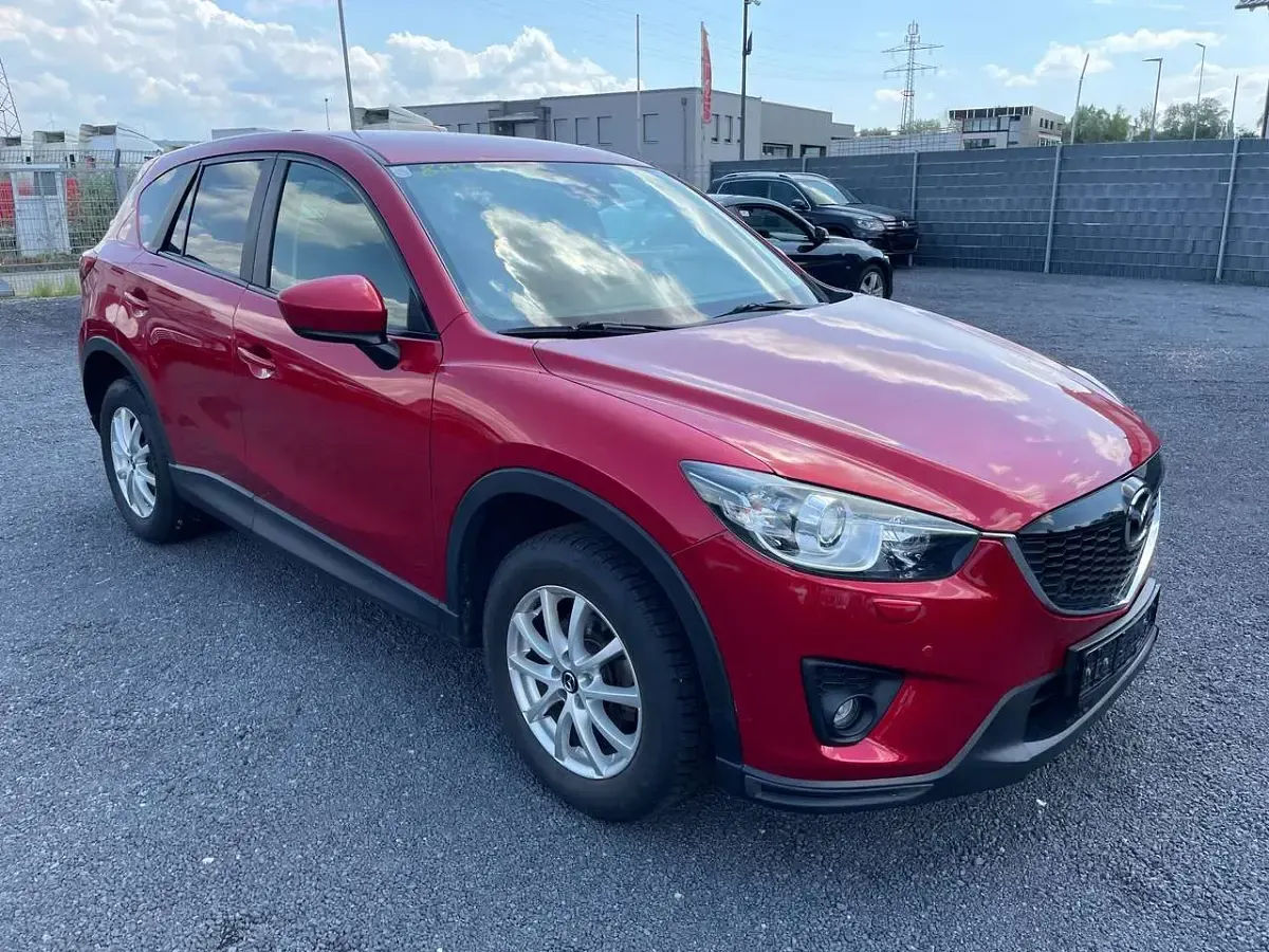 Gebraucht Mazda CX-5 Sports-Line 175 PS (128 kW) 2014 Soul rot metallic SUV