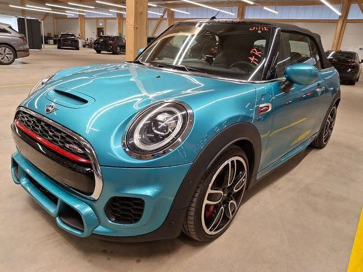 Blau Gebraucht 2020 Mini John Cooper Works Cabriolet Cabrio | 24.990 € (Guter Preis) - Bild 1/4