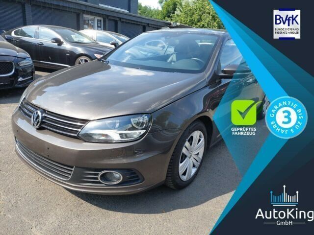 Gebraucht VW Eos 140 PS (102 kW) 2011 Schwarz metallic Cabrio