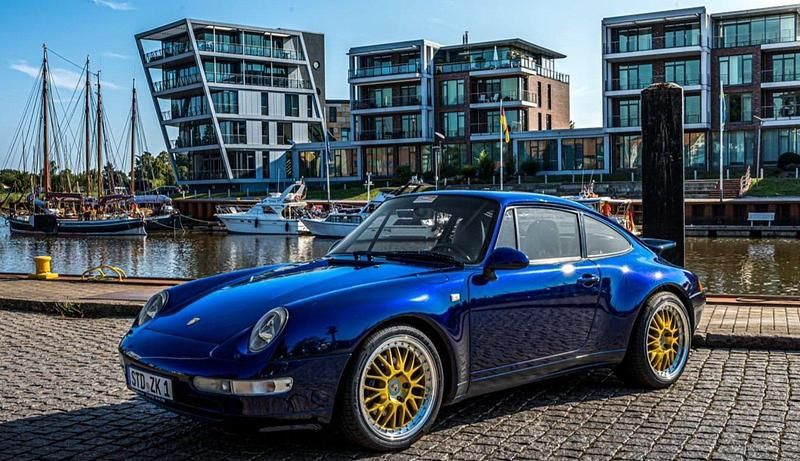 Blau Gebraucht 1994 Porsche 993 Coupé | 55.993 € - Bild 1/4
