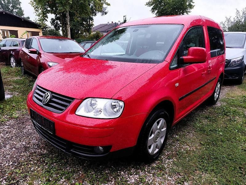 Rot Gebraucht 2009 VW Caddy Life Van / Kleinbus | 3.850 € (Superpreis) - Bild 1/4