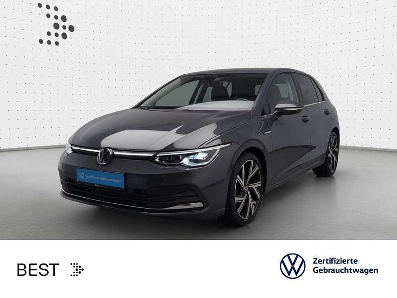 Delfingrau metallic Gebraucht 2022 VW Golf VIII Style Limousine | 26.449 € (Guter Preis) - Bild 1/3