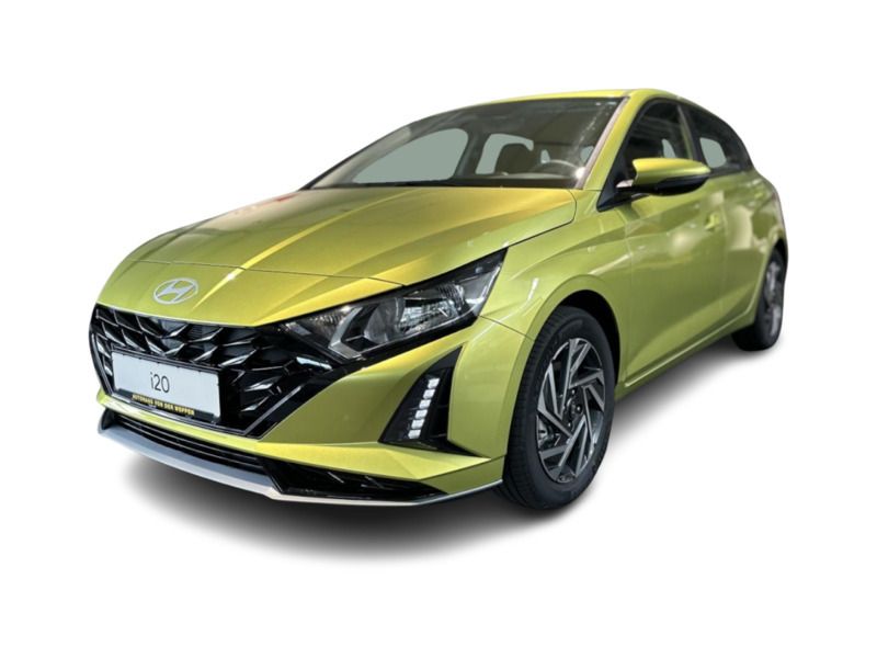 Gelb Neu 2024 Hyundai i20 Trend Limousine | 21.189 € (Fairer Preis) - Bild 1/4