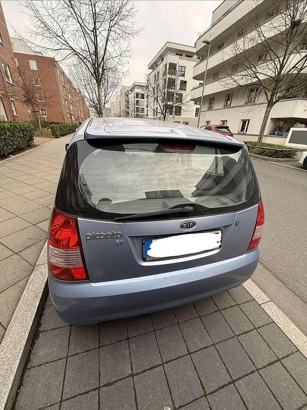 Gebraucht Kia Picanto EX 65 PS (47 kW) 2007 Blau Kleinwagen
