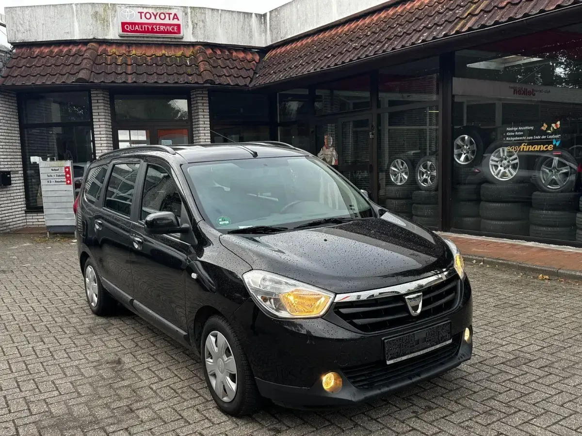 Gebraucht Dacia Lodgy Prestige 116 PS (85 kW) 2013 Schwarz Van / Kleinbus