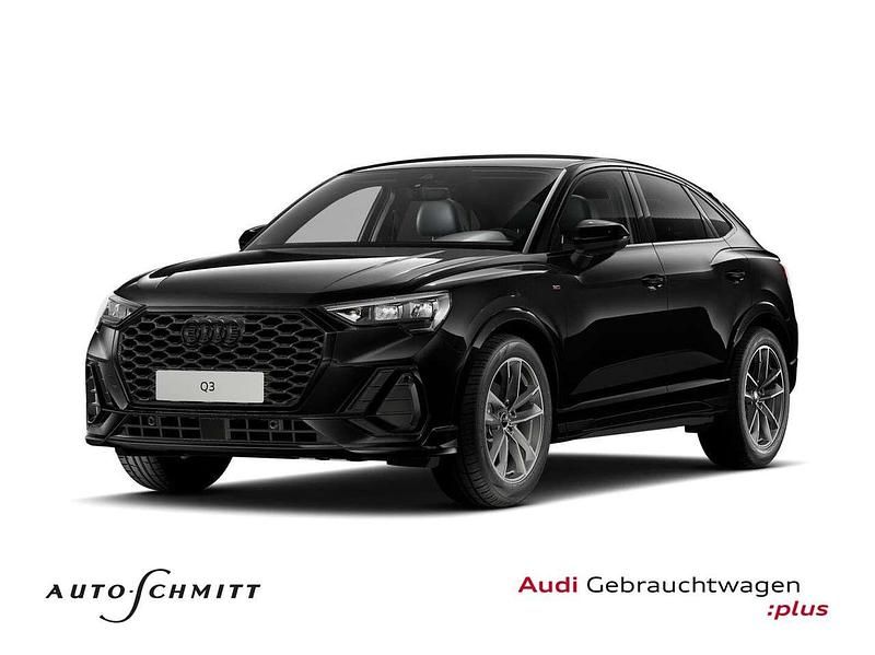 Schwarz Gebraucht 2025 Audi Q3 Sportback S-Line SUV | 41.490 € (Fairer Preis) - Bild 1/4
