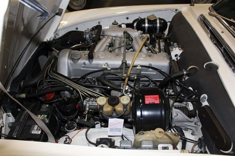 Gebraucht Mercedes SL280 170 PS (125 kW) 1969 Weiß Cabrio