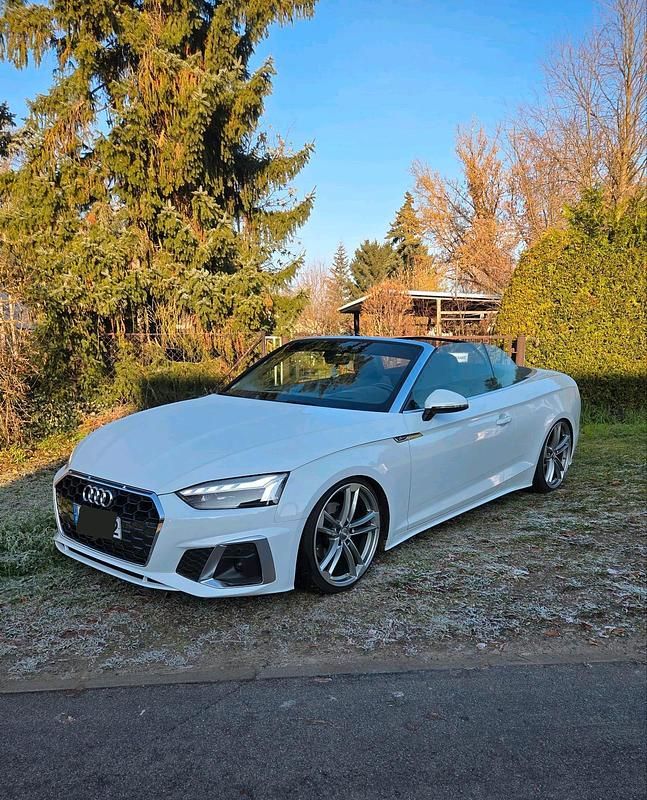 Weiß Gebraucht 2020 Audi A5 Cabriolet Ambiente Cabrio | 34.250 € (Fairer Preis) - Bild 1/4