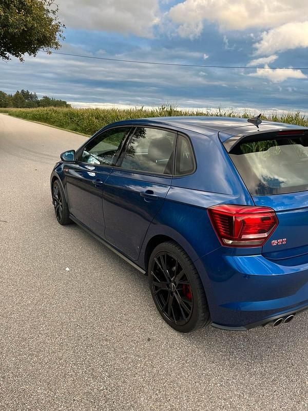 Second-hand VW Polo GTI 200 CP (147 kW) 2019 Albastru Hatchback