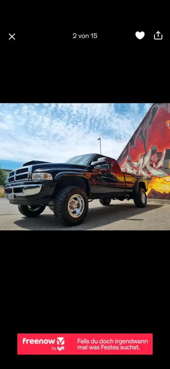 Gebraucht Dodge Ram 300 PS (220 kW) 1998 Schwarz Pickup