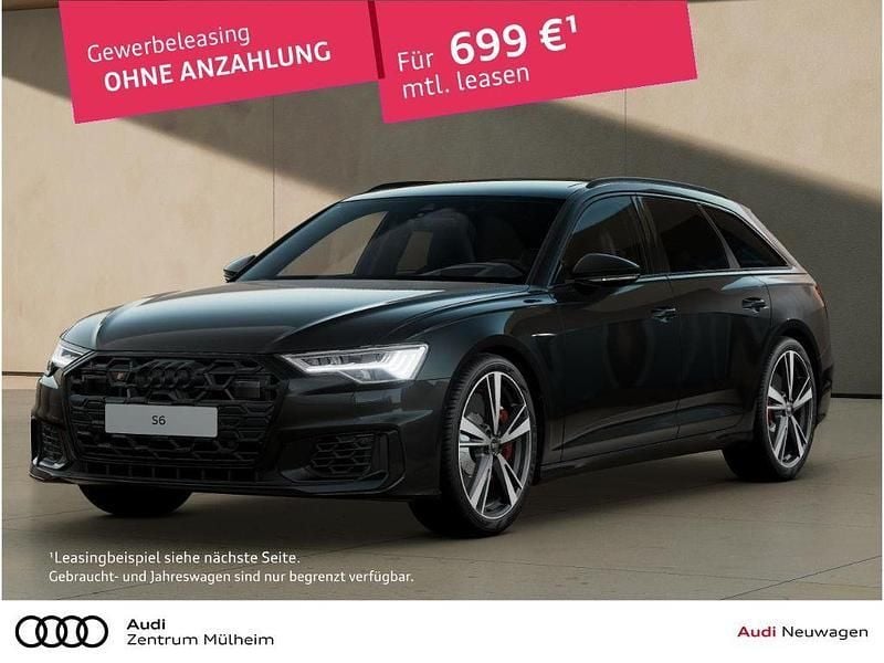 Mythosschwarz metallic Neu 2025 Audi S6 Basis Kombi | 88.950 € (Fairer Preis) - Bild 1/4
