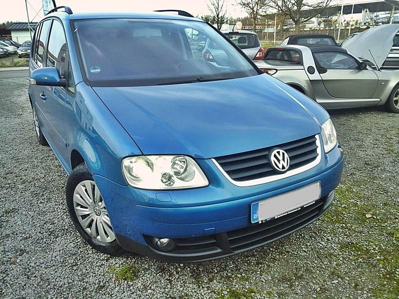 Gebraucht VW Touran Highline 150 PS (110 kW) 2006 Blau Van / Kleinbus