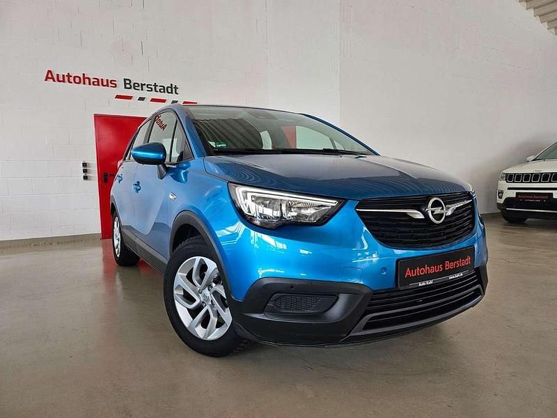 Blau Gebraucht 2017 Opel Crossland X Edition SUV | 10.999 € (Fairer Preis) - Bild 1/4
