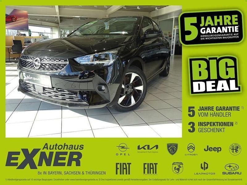 Gebraucht Opel Corsa-e Elegance 100 kW (136 PS) 2022 Perla nera schwarz Kleinwagen