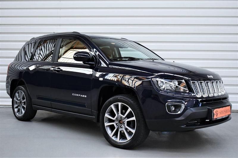 Blau Gebraucht 2016 Jeep Compass Limited SUV | 18.990 € - Bild 1/4