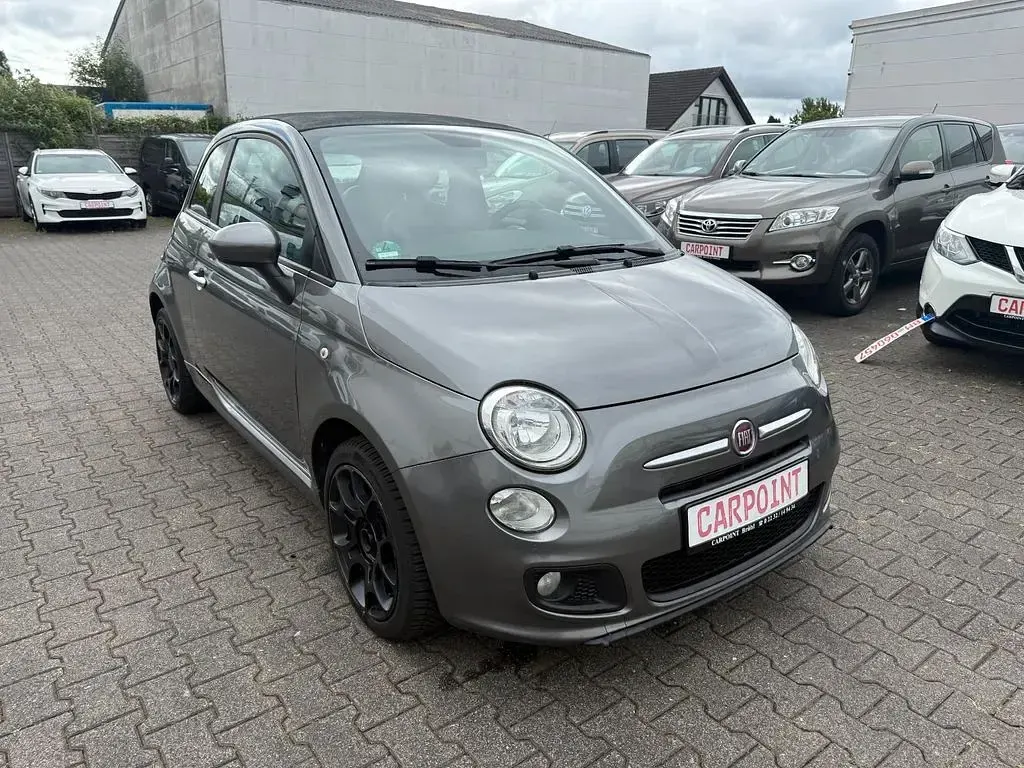 Gebraucht Fiat 500S S 69 PS (50 kW) 2014 Schwarz Cabrio