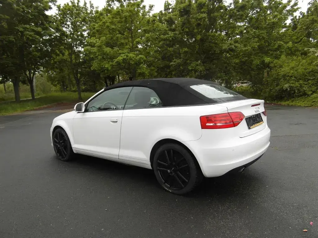 Brugt Audi A3 Cabriolet Attraction 102 HK (75 kW) 2009 Hvid Cabriolet