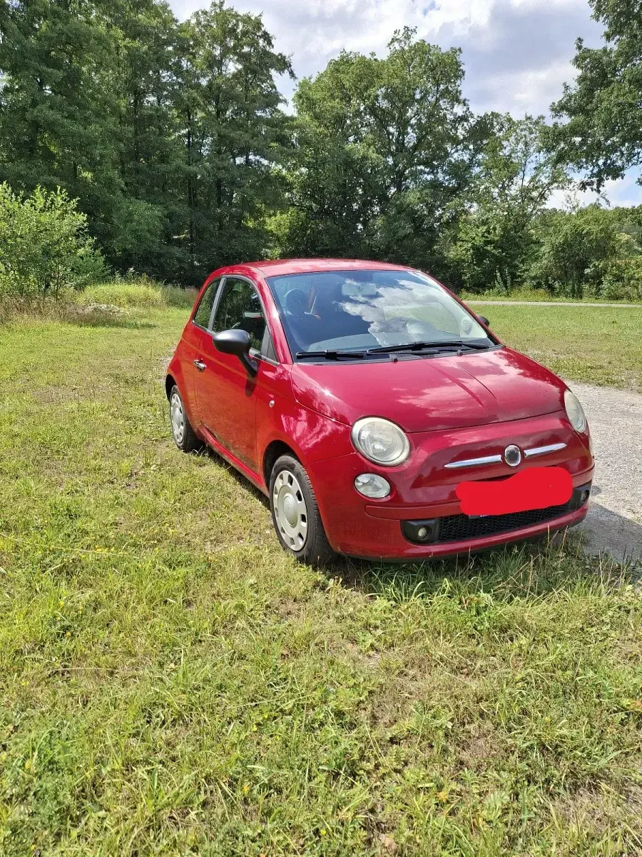 Gebraucht Fiat 500 75 PS (55 kW) 2009 Rot Cabrio