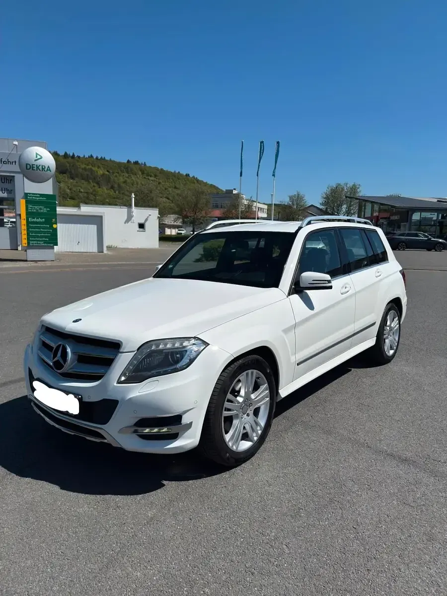 Gebraucht Mercedes GLK220 170 PS (125 kW) 2014 Weiß SUV