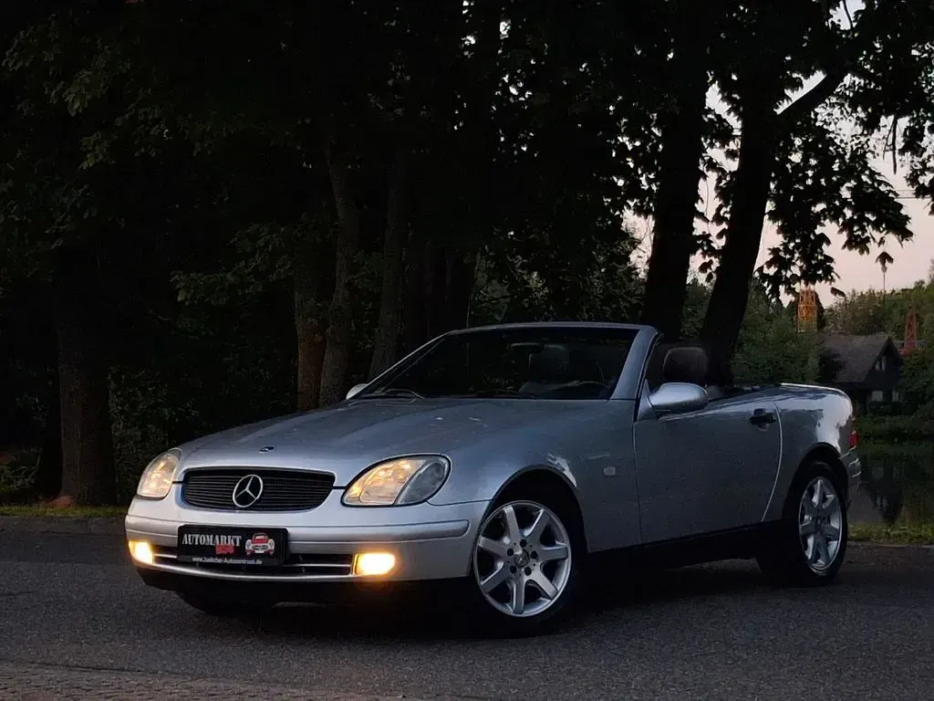 Gebraucht Mercedes SLK230 193 PS (141 kW) 1999 Grau Cabrio