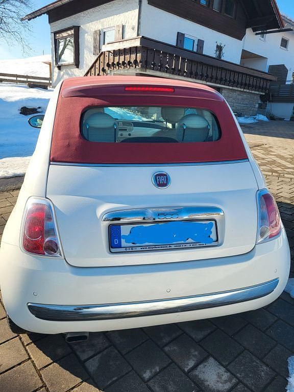 Second-hand Fiat 500C 69 CP (50 kW) 2014 Alb Cabrio