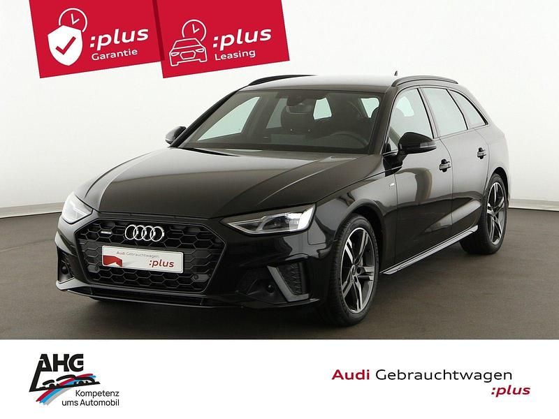 Mythosschwarz metallic Gebraucht 2024 Audi A4 S-Line Kombi | 41.790 € (Etwas zu teuer) - Bild 1/3