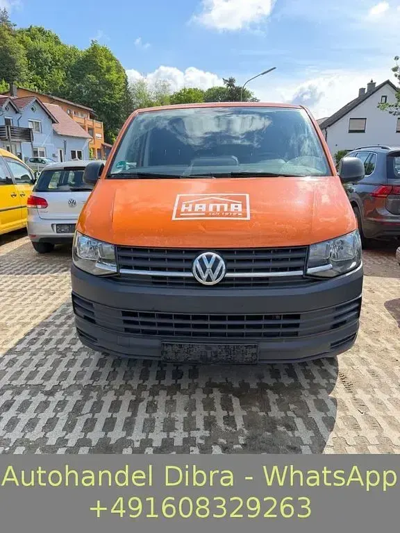 Gebraucht VW T6 102 PS (75 kW) 2018 Orange Van
