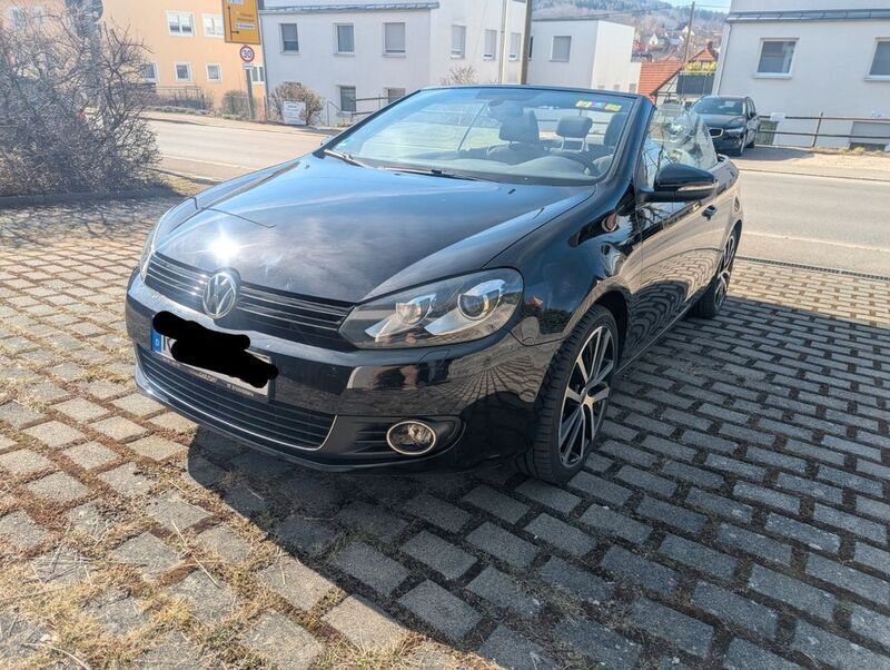 Schwarz Gebraucht 2015 VW Golf Cabriolet Cup Cabrio | 13.200 € (Fairer Preis) - Bild 1/4