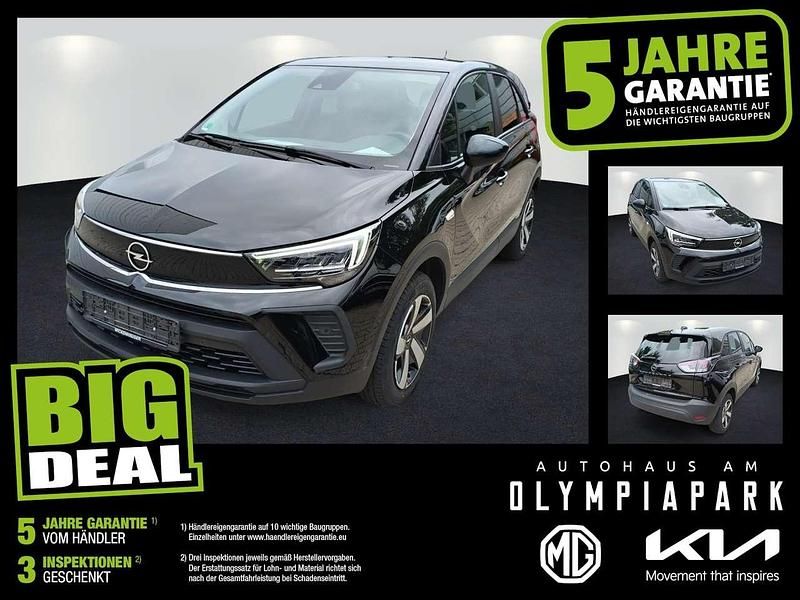 Diamant schwarz/karbon schwarz Gebraucht 2021 Opel Crossland Edition SUV | 14.975 € (Etwas zu teuer) - Bild 1/4