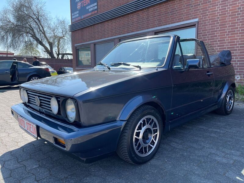 Blau Gebraucht 1990 VW Golf Cabriolet Cabrio | 12.990 € - Bild 1/4