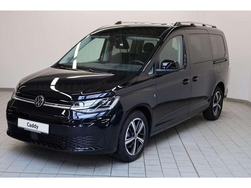 Neu VW Caddy Goal 122 PS (89 kW) 2025 Deep black perleffekt Van / Kleinbus
