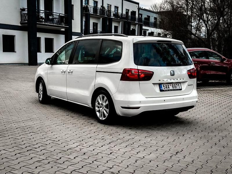 Gebraucht Seat Alhambra Style 170 PS (125 kW) 2012 Weiß Van / Kleinbus
