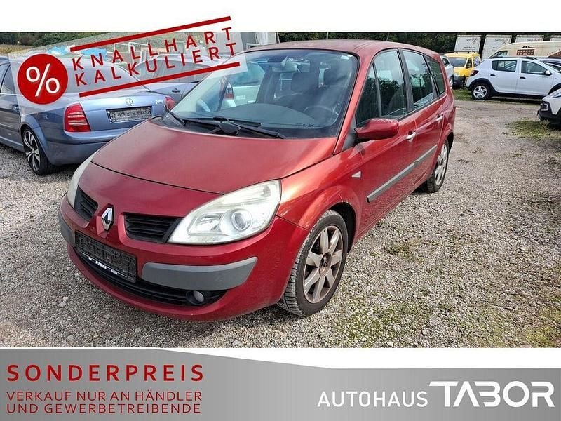 Rot Gebraucht 2007 Renault Grand Scénic II Exception Van / Kleinbus | 1.385 € (Superpreis) - Bild 1/4