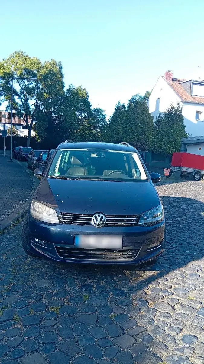 Gebraucht VW Sharan 150 PS (110 kW) 2013 Blau Van / Kleinbus