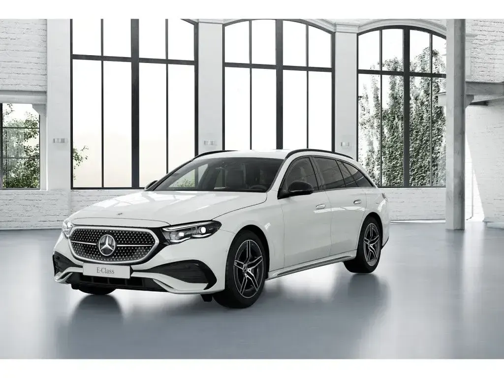 Gebraucht Mercedes E300 Premium 313 PS (230 kW) 2025 Weiss / polarweiß Kombi
