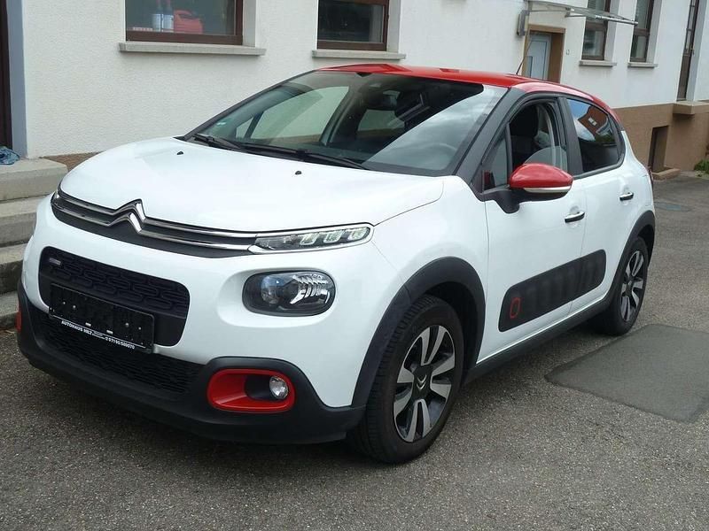 Weißrot Gebraucht 2017 Citroën C3 PureTech Kleinwagen | 6.800 € (Fairer Preis) - Bild 1/4