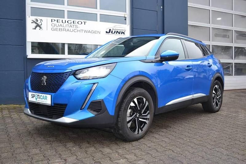 Blau/typ aussenverkleidung m Gebraucht 2021 Peugeot e-2008 Allure SUV | 16.940 € (Fairer Preis) - Bild 1/4