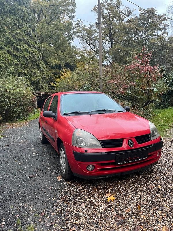 Rot Gebraucht 2004 Renault Clio II Kleinwagen | 1.200 € - Bild 1/4