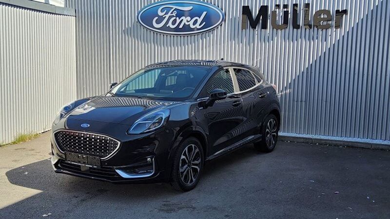 Obsidianschwarz metallic Gebraucht 2020 Ford Puma ST-Line Coupé | 19.950 € (Fairer Preis) - Bild 1/4