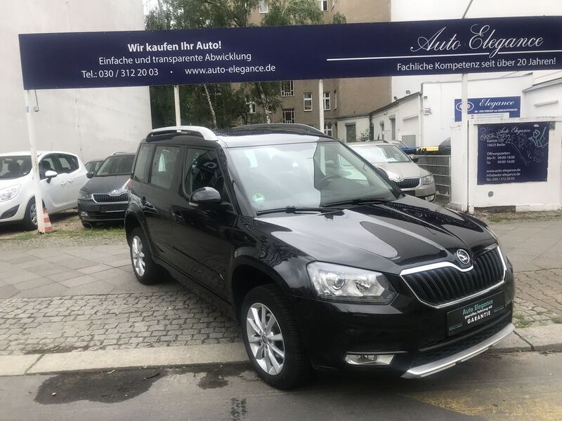 Schwarzmagic (metallic) Gebraucht 2015 Skoda Yeti Ambition SUV | 13.970 € (Fairer Preis) - Bild 1/4