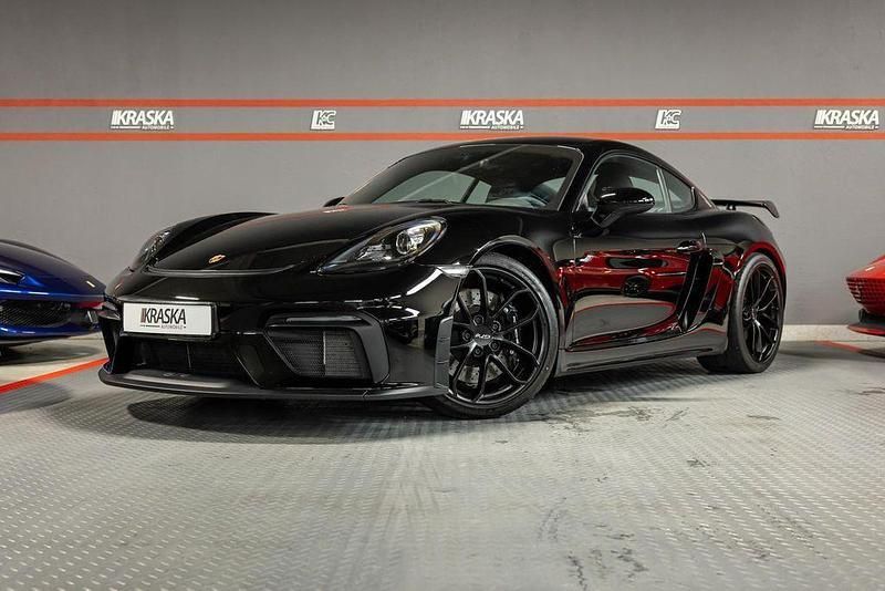 Tiefschwarz Gebraucht 2022 Porsche 718 Cayman GT4 Sport Coupé | 109.950 € (Superpreis) - Bild 1/4