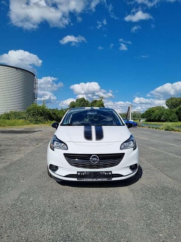 Weiß Gebraucht 2015 Opel Corsa Color Edition Kleinwagen | 5.900 € (Guter Preis) - Bild 1/4