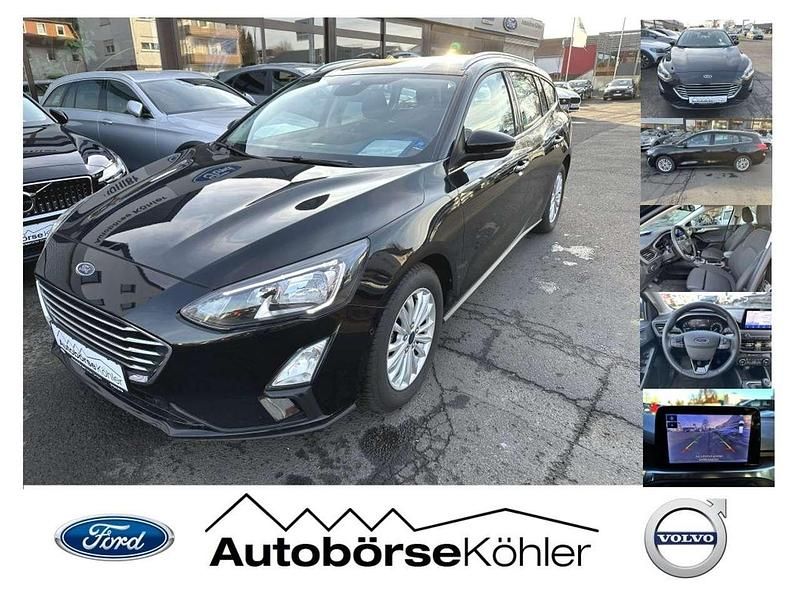 Gebraucht Ford Focus Titanium 125 PS (91 kW) 2021 Obsidianschwarz Kombi