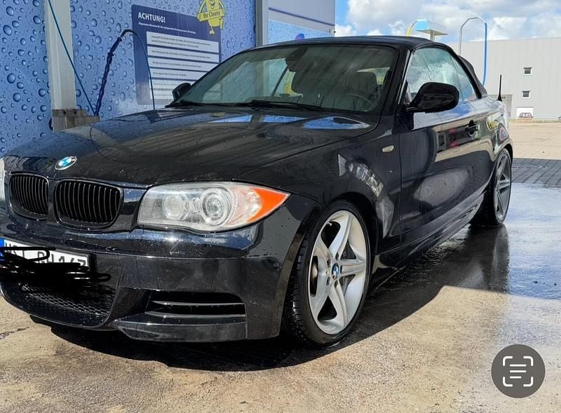 Schwarz Gebraucht 2009 BMW 135 Cabriolet Cabrio | 17.500 € - Bild 1/4