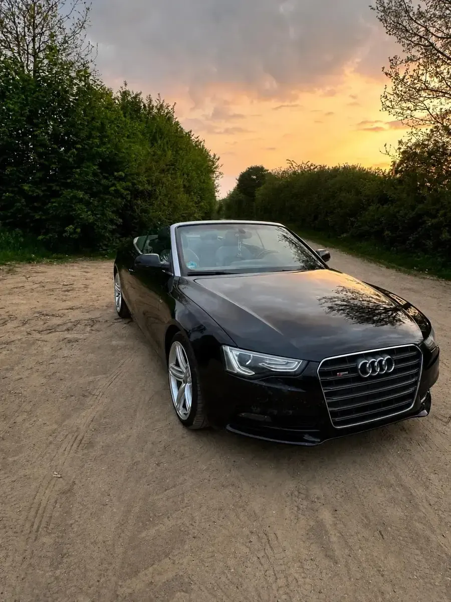 Gebraucht Audi A5 Cabriolet S-Line 204 PS (150 kW) 2012 Schwarz Cabrio