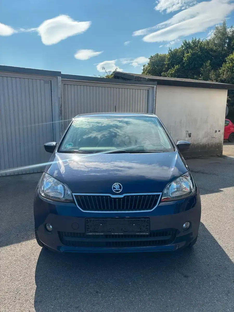 Gebraucht Skoda Citigo 75 PS (55 kW) 2015 Blau Kleinwagen