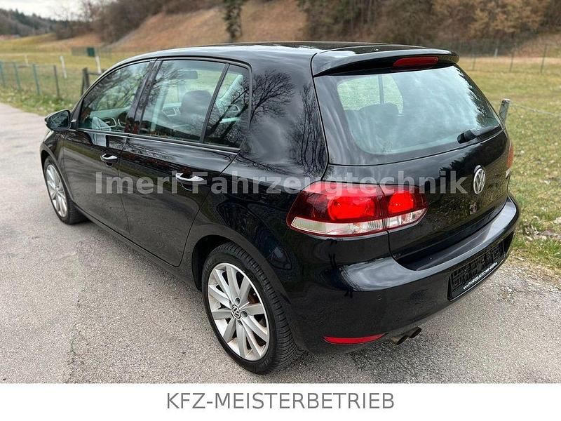 Gebraucht VW Golf VI Highline 122 PS (89 kW) 2009 Schwarz Kleinwagen