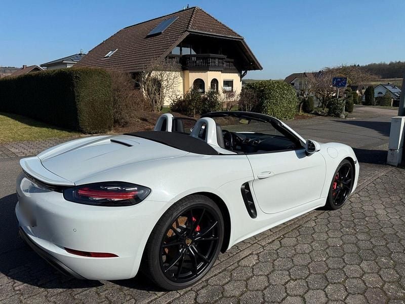 Gebraucht Porsche Boxster S 349 PS (256 kW) 2018 Weiß Cabrio