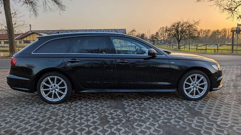 Gebraucht Audi A6 S-Line 190 PS (139 kW) 2017 Schwarz Kombi